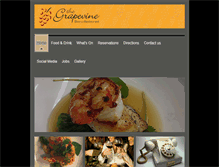 Tablet Screenshot of grapevine-gourmet.com